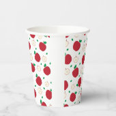 赤りんごと半生りんご 紙コップ (左)