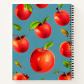 赤りんごのパーソナライズパターンレシピ ノートブック (裏面)