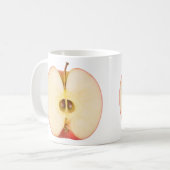 赤りんごの半分 コーヒーマグカップ (正面左)