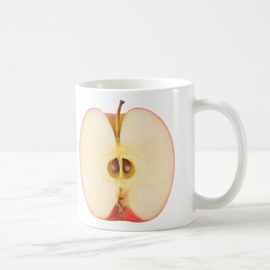 赤りんごの半分 コーヒーマグカップ (右)