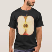 赤りんごの半分 Tシャツ (正面)