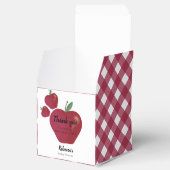 赤りんごの赤ちゃんシャワー フェイバーボックス (オープン)