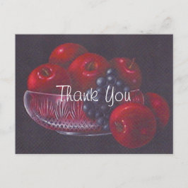赤りんごはまだライフオイル塗装ありがとう ポストカード