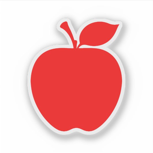 赤りんごシール シール (正面)