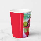 赤りんごバラライフは良い紙カップ 紙コップ (右)