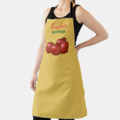 赤りんごパーソナライズされたをテーマにしたキッチンエプロン エプロン (インサイチュ)