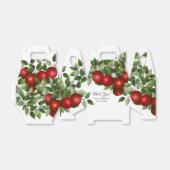 赤りんごモダン果実 |結婚式の引き出物ボックス フェイバーボックス (折り畳みなし)