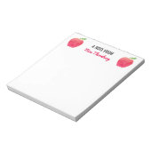 赤りんご先生 パーソナライズされた ノートパッド (回転)