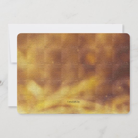 赤りんご入り招待状 招待状 (裏面)