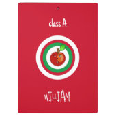 赤りんご新学期 クリップボード (裏面)