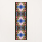 赤りんご木の写真絵画の抽象芸術 ヨガマット (正面)