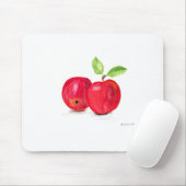 赤りんご果実水カラー先生ギフト マウスパッド (マウス)