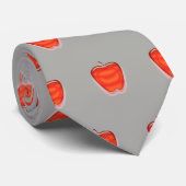 赤りんご男性先生感謝 ネクタイ (ロール)