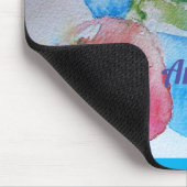 赤りんご私の先生マットパッドのためのリンゴ マウスパッド (コーナー)