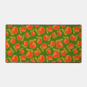 赤りんご素朴な模様 デスクマット (正面)