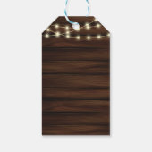 赤りんご素朴フローラ赤ちゃんシャワー ギフトタグ (裏面)