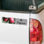 赤りんご違うバンパやる気を起こさせるステッカー バンパーステッカー (トラック上)