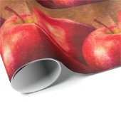 赤りんご3個 ラッピングペーパー (ロールコーナー)