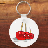 赤りんご3 キーホルダー (正面)