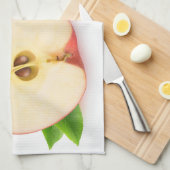 赤りんご キッチンタオル (四つ折り)