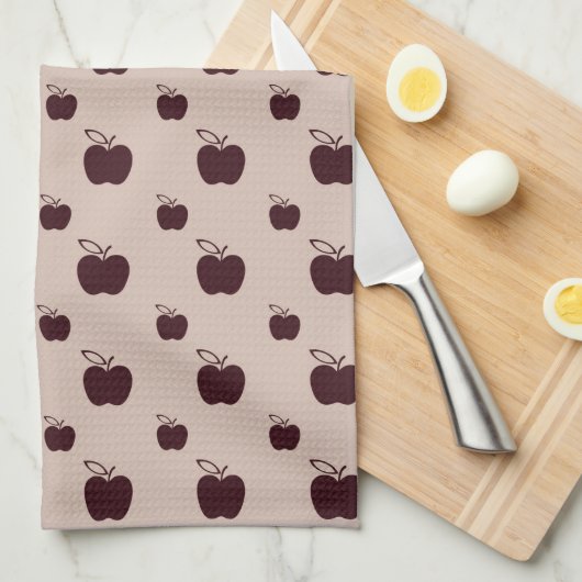 赤りんご キッチンタオル (四つ折り)