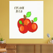 赤りんご キャンバスプリント (インサイチュ (リビング))