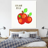 赤りんご キャンバスプリント (インサイチュ (寝室))