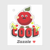 赤りんご シール (シート)