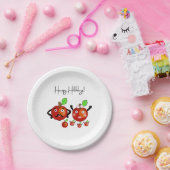 赤りんご ペーパープレート (パーティー)