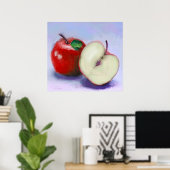赤りんご ポスター (ホームオフィス)