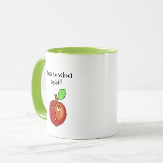 赤りんご マグカップ (正面左)