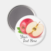 赤りんご マグネット (正面/裏面)