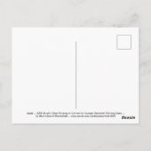 赤りんご… 2005年アクリル釉薬絵画の ポストカード (裏面)