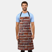 赤れんが壁石積造 エプロン (着用した状態)