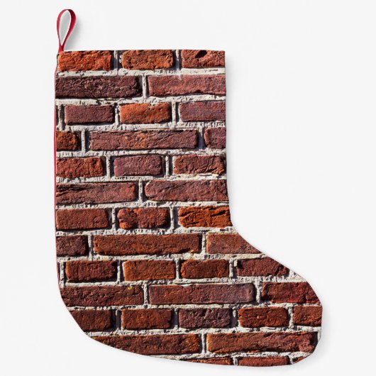 赤れんが壁石積造 スモールクリスマスストッキング (正面)
