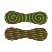 赤を変えたいか？派手な緑のスパイラル。 野球ボール (パネル)