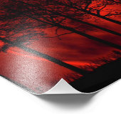 赤を焼いている… フォトプリント            (角)