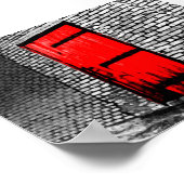 赤を表示 ポスター (角)