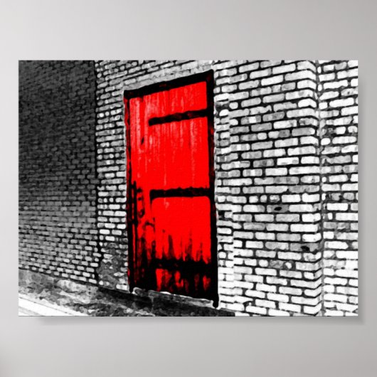 赤を表示 ポスター (正面)