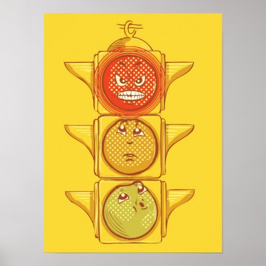 赤を表示 ポスター (正面)