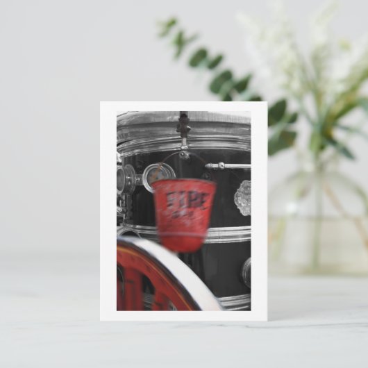 赤を表示 ポストカード (スタンド正面)