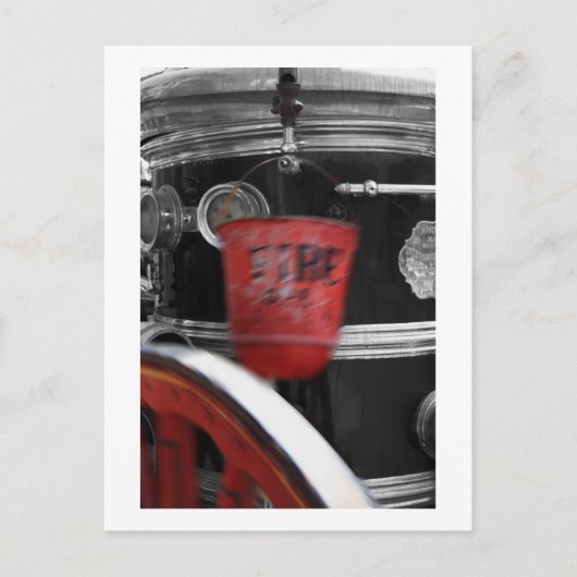 赤を表示 ポストカード (正面)