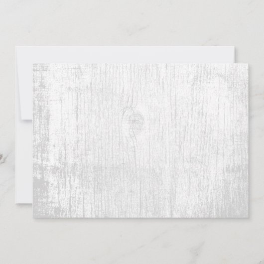 赤んエレガント坊の息ひもが赤ん坊シャワーを点灯 招待状 (裏面)