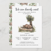 赤ん坊のシャワーが待ち遠しい 招待状 (正面/裏面)