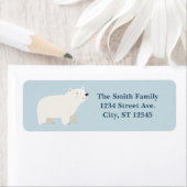 赤ん坊のシャワーが待てる | シロクマ ラベル (インサイチュ)