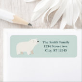 赤ん坊のシャワーが待てる | シロクマ ラベル (インサイチュ)