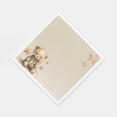 赤ん坊のシャワーが待てる スタンダードランチョンナプキン (角)