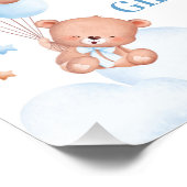 赤ん坊のシャワーが待てる フォトプリント            (角)