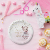 赤ん坊のシャワーが待てる ペーパープレート (パーティー)