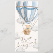 赤ん坊のシャワーが待てる メニュー (裏面)